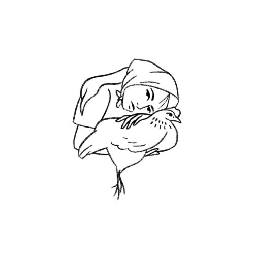 D Farmer Girl poule 